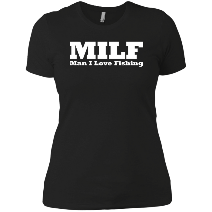 NL3900 Next Level Ladies' Boyfriend T-Shirt / Black / Small