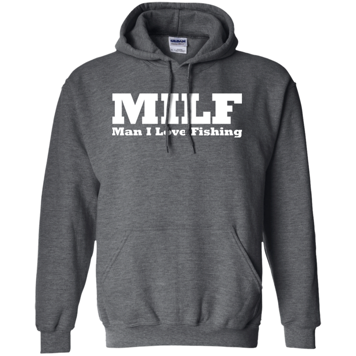 G185 Gildan Pullover Hoodie / Dark Heather / Small
