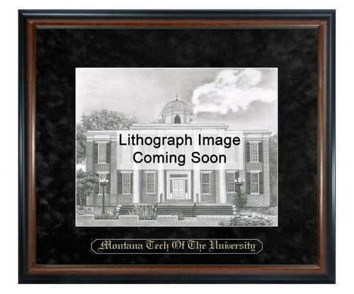 Montana Technological University Litho Frame,Diploma Frame (XNL)