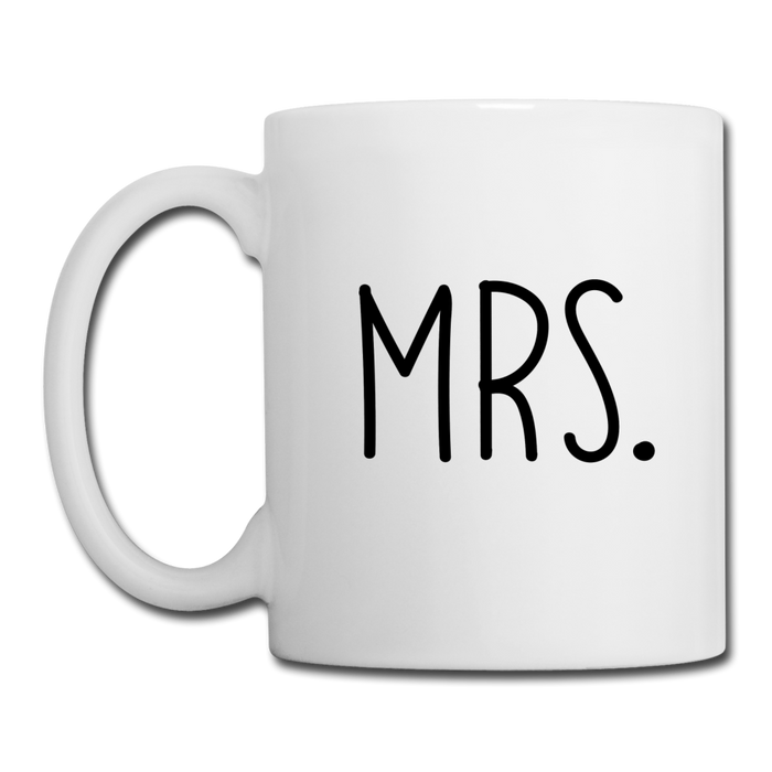 Mrs. Coffee/Tea Mug - white