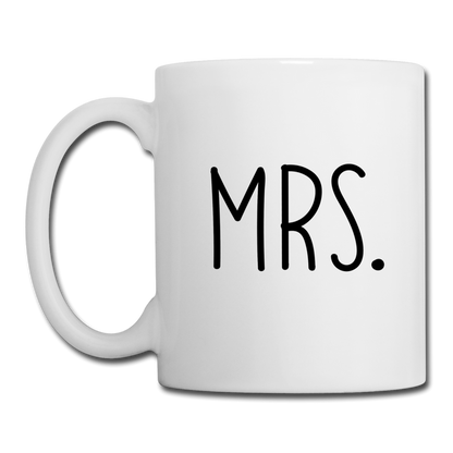 Mrs. Coffee/Tea Mug - white