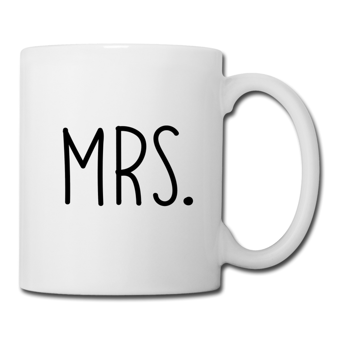 Mrs. Coffee/Tea Mug - white