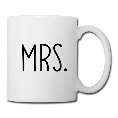 Mrs. Coffee/Tea Mug - white