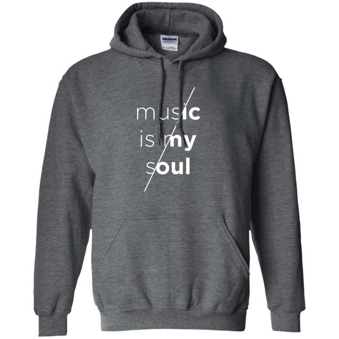 G185 Gildan Pullover Hoodie / Dark Heather / Small