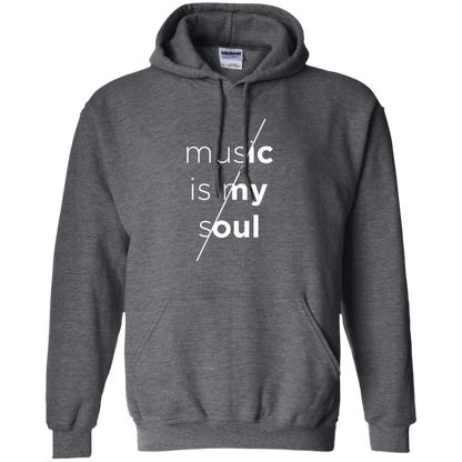 G185 Gildan Pullover Hoodie / Dark Heather / Small