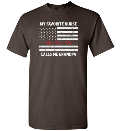 My Favorite Nurse Calls Me Grandpa Shirt