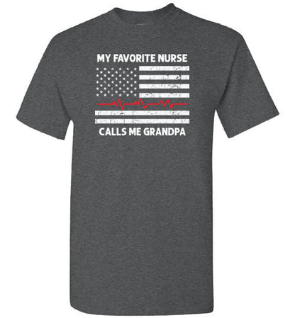 My Favorite Nurse Calls Me Grandpa Shirt