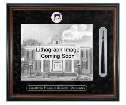 New Mexico Highlands University - Farmington Litho Frame,Diploma Frame (XSNTL)