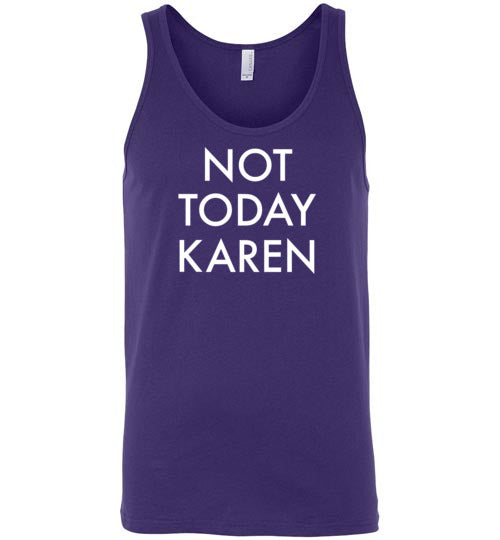 Not Today Karen Tank Top for Men