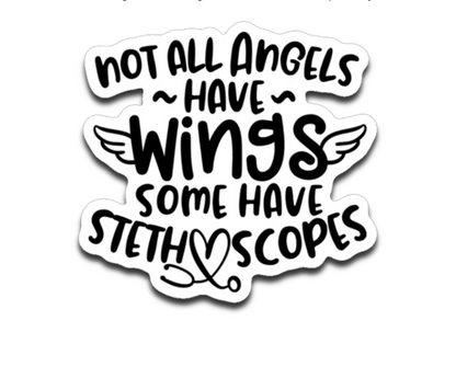 Nurse Decal Sticker Pack | Nurse Appreciation Gift | Set of 5 Cute & Funny Nursing Vinyl Decals