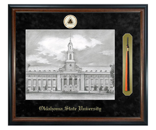 Oklahoma State University Litho Frame,Diploma Frame (XSNTL)