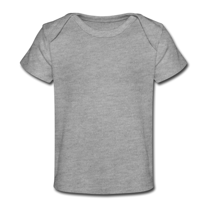 Organic Baby T-Shirt - heather gray