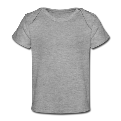 Organic Baby T-Shirt - heather gray