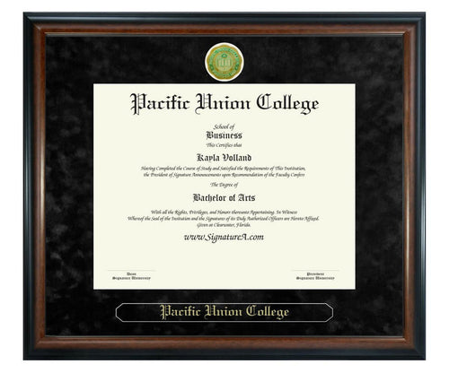 Pacific Union College Diploma Frame (SN)