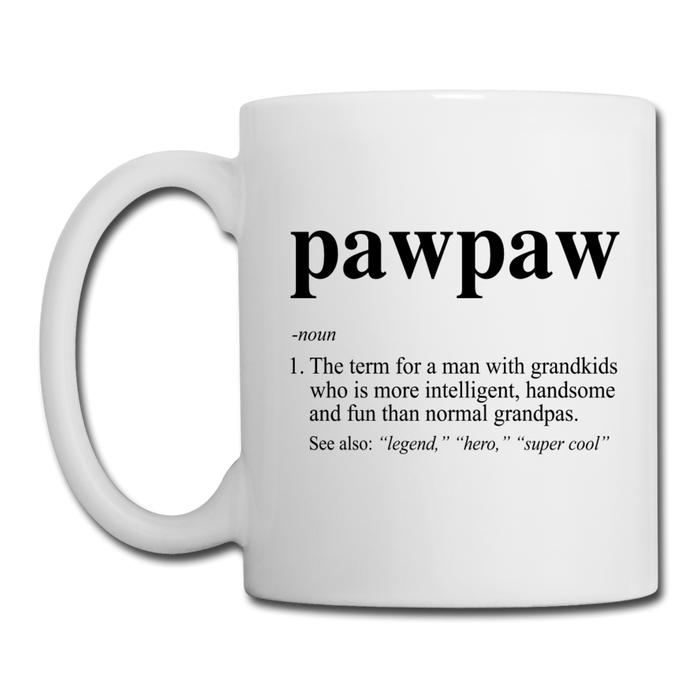 Pawpaw Definition Coffee/Tea Mug - white