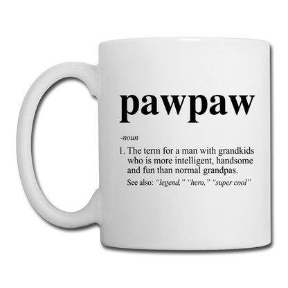Pawpaw Definition Coffee/Tea Mug - white