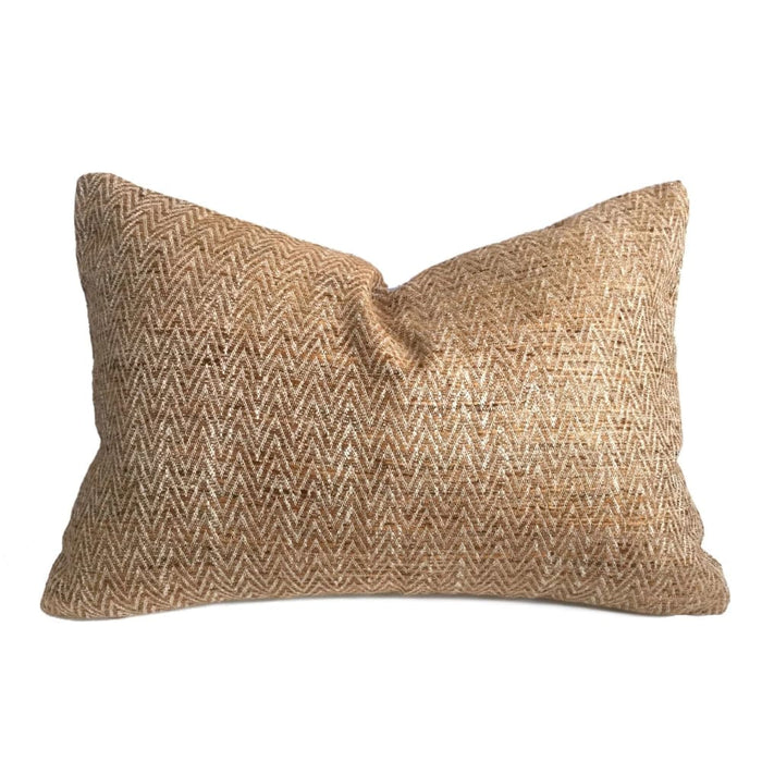 Pindler Beringer Pecan Brown Texture Herringbone Pillow Cover Cushion Pillow Case Euro Sham 16x16 18x18 20x20 22x22 24x24 26x26 28x28 Lumbar Pillow 12x18 12x20 12x24 14x20 16x26 by Aloriam