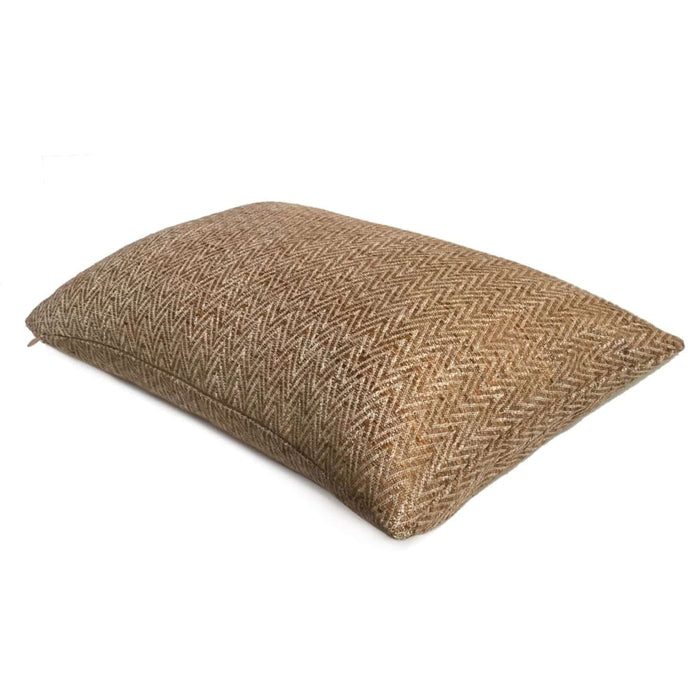 Pindler Beringer Pecan Brown Texture Herringbone Pillow Cover Cushion Pillow Case Euro Sham 16x16 18x18 20x20 22x22 24x24 26x26 28x28 Lumbar Pillow 12x18 12x20 12x24 14x20 16x26 by Aloriam