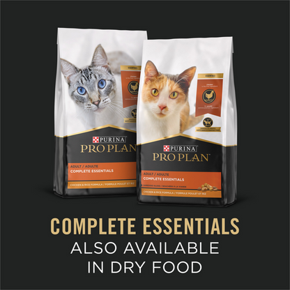Purina Pro Plan Complete Essentials Seafood Entrees Variety Pack Adult Canned Cat Food