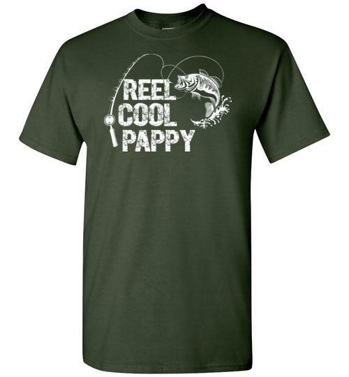 Reel Cool Pappy Fishing Shirt for Men Gift for Fisherman Grandpa