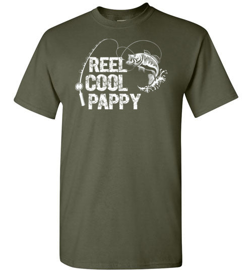 Reel Cool Pappy Fishing Shirt for Men Gift for Fisherman Grandpa