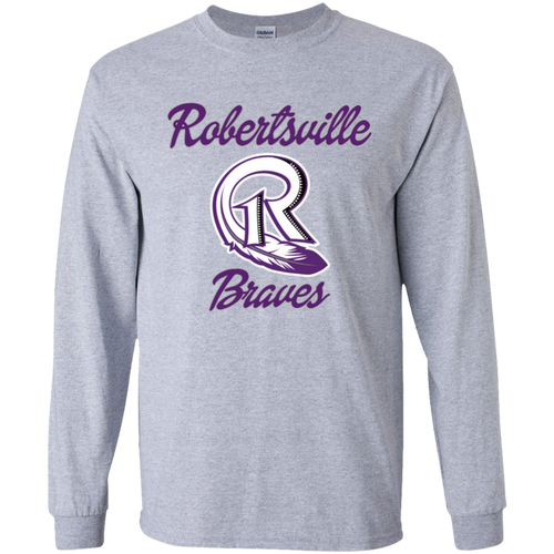 Robertsville Braves - Youth Long Sleeve Shirt
