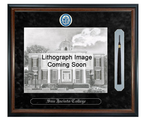SAN JACINTO COLLEGE Litho Frame,Diploma Frame (XSNTL)