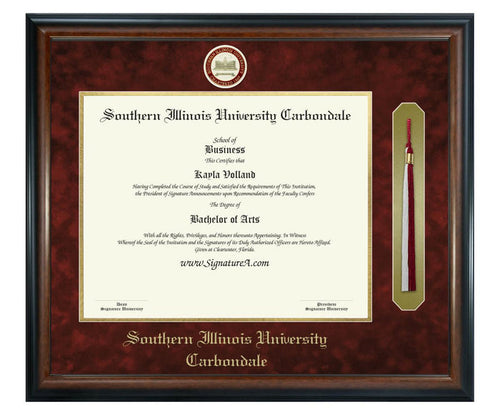 Southern Illinois University Carbondale Diploma Frame (SNT)