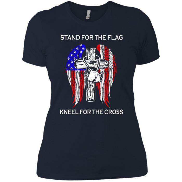 NL3900 Next Level Ladies' Boyfriend T-Shirt / Midnight Navy / Small