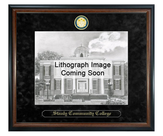 Stanly Community College Litho Frame,Diploma Frame (XSNL)