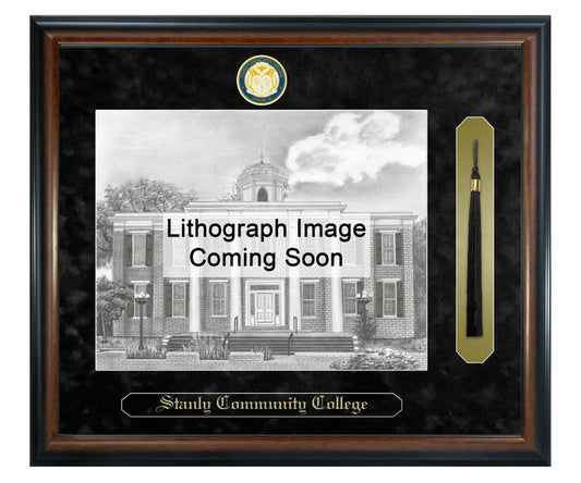 Stanly Community College Litho Frame,Diploma Frame (XSNTL)