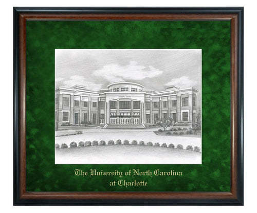 The University of North Carolina at Charlotte Litho Frame,Diploma Frame (XNL)