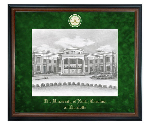 The University of North Carolina at Charlotte Litho Frame,Diploma Frame (XSNL)