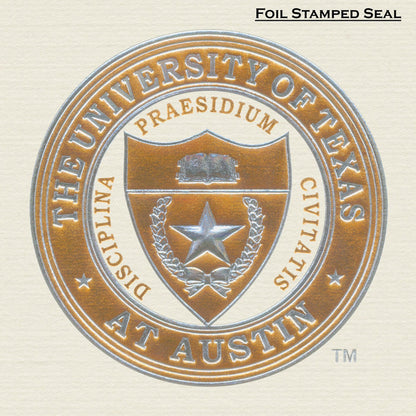 The University of Texas at Austin Graduation Announcement (Elegant Style)