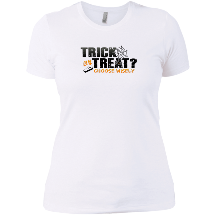 NL3900 Next Level Ladies' Boyfriend T-Shirt / White / Small
