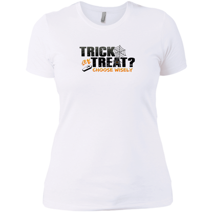 NL3900 Next Level Ladies' Boyfriend T-Shirt / White / Small
