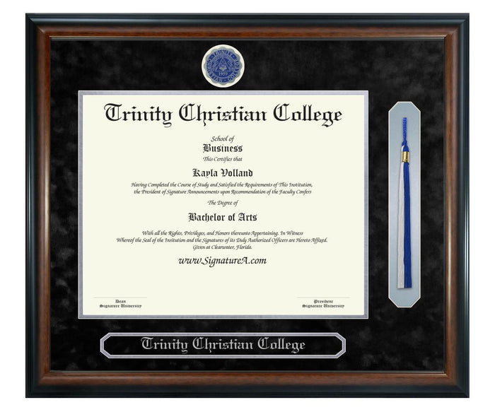 Trinity Christian College Diploma Frame (SNT)