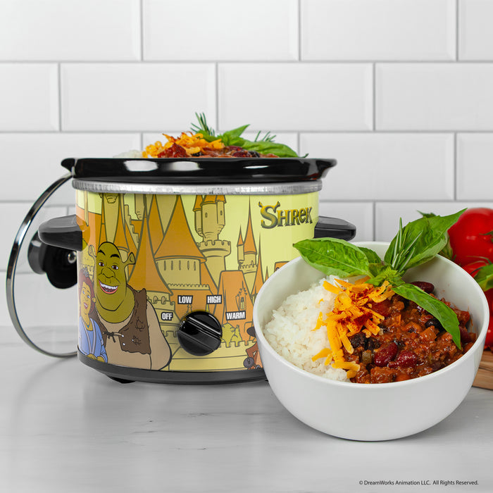 Uncanny Brands Shrek 2Qt Slow Cooker