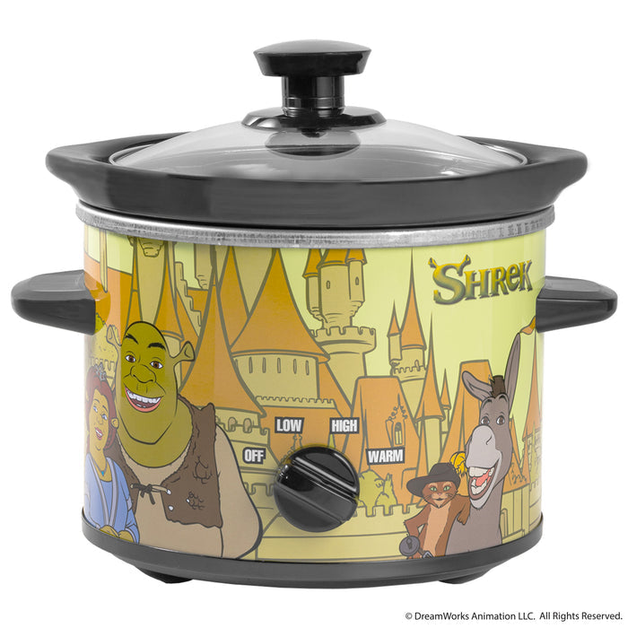 Uncanny Brands Shrek 2Qt Slow Cooker