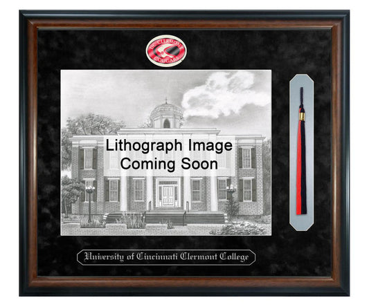 University of Cincinnati Clermont College Litho Frame,Diploma Frame (XSNTL)