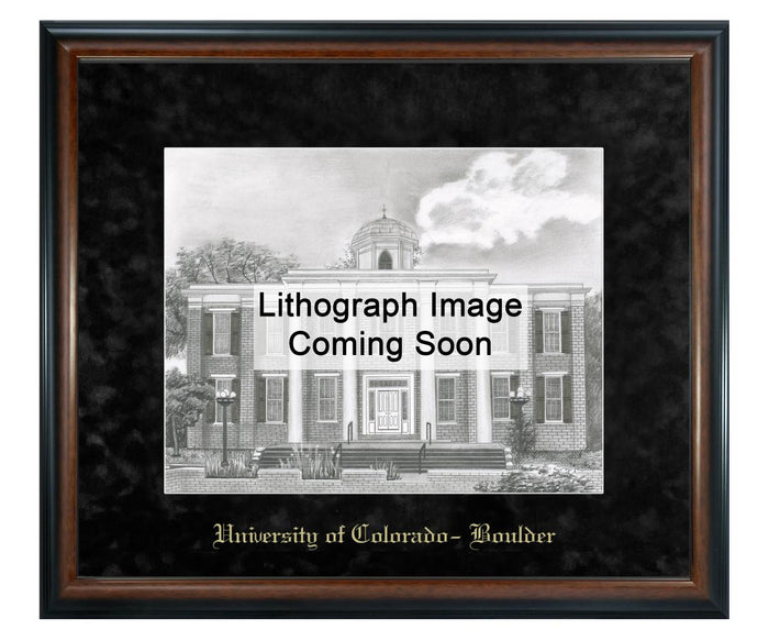 University of Colorado Boulder Litho Frame,Diploma Frame (XNL)