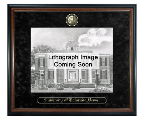 University of Colorado Denver Litho Frame,Diploma Frame (XSNL)