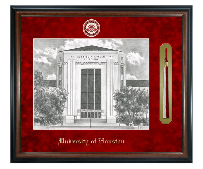 University of Houston Litho Frame,Diploma Frame (XSNTL)