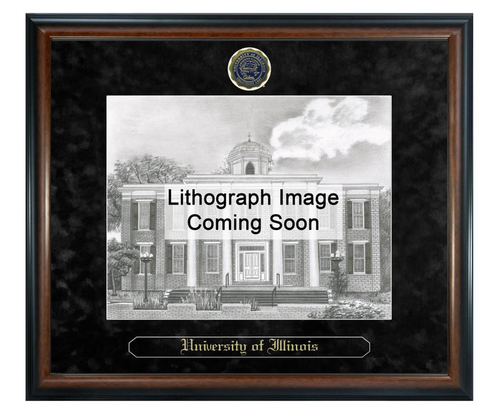 University of Illinois at Urbana-Champaign Litho Frame,Diploma Frame (XSNL)