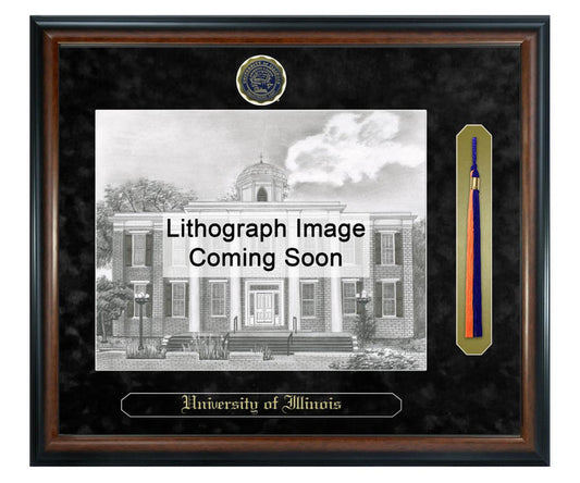 University of Illinois at Urbana-Champaign Litho Frame,Diploma Frame (XSNTL)