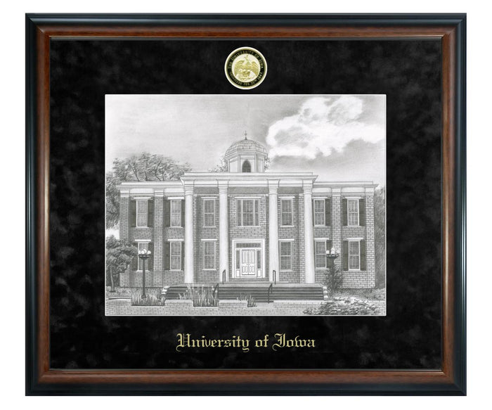 University of Iowa Litho Frame,Diploma Frame (XSNL)