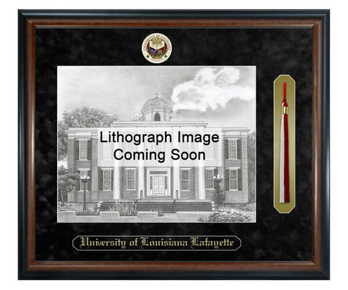 University of Louisiana at Lafayette Litho Frame,Diploma Frame (XSNTL)