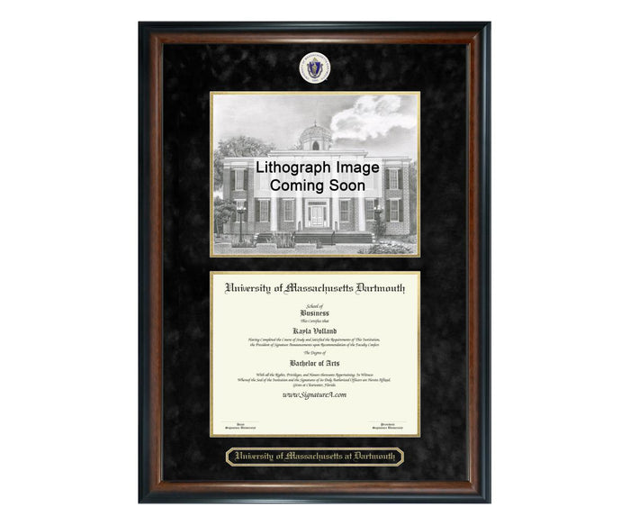 University of Massachusetts Dartmouth Diploma Frame (SNL)