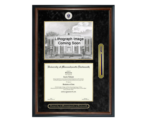 University of Massachusetts Dartmouth Diploma Frame (SNTL)