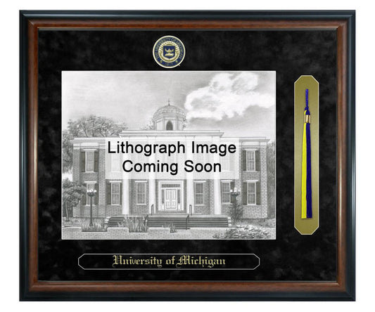 University of Michigan - Flint Litho Frame,Diploma Frame (XSNTL)
